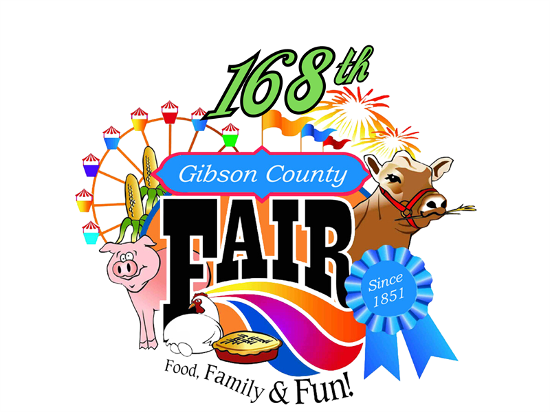 Logo for 2024 Gibson County Fair